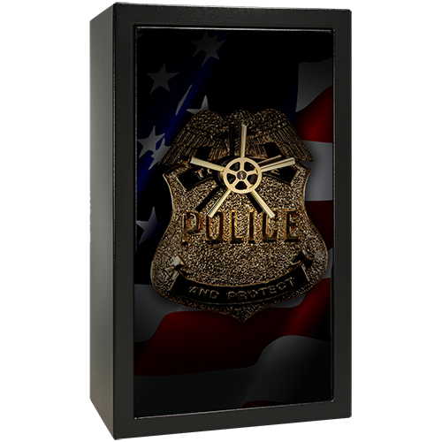 To Serve and Protect Small Gun Safe Decal