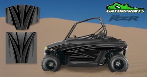 Grey 2014 RZR XP2 1000 Custom Decal Kits – Mini 170