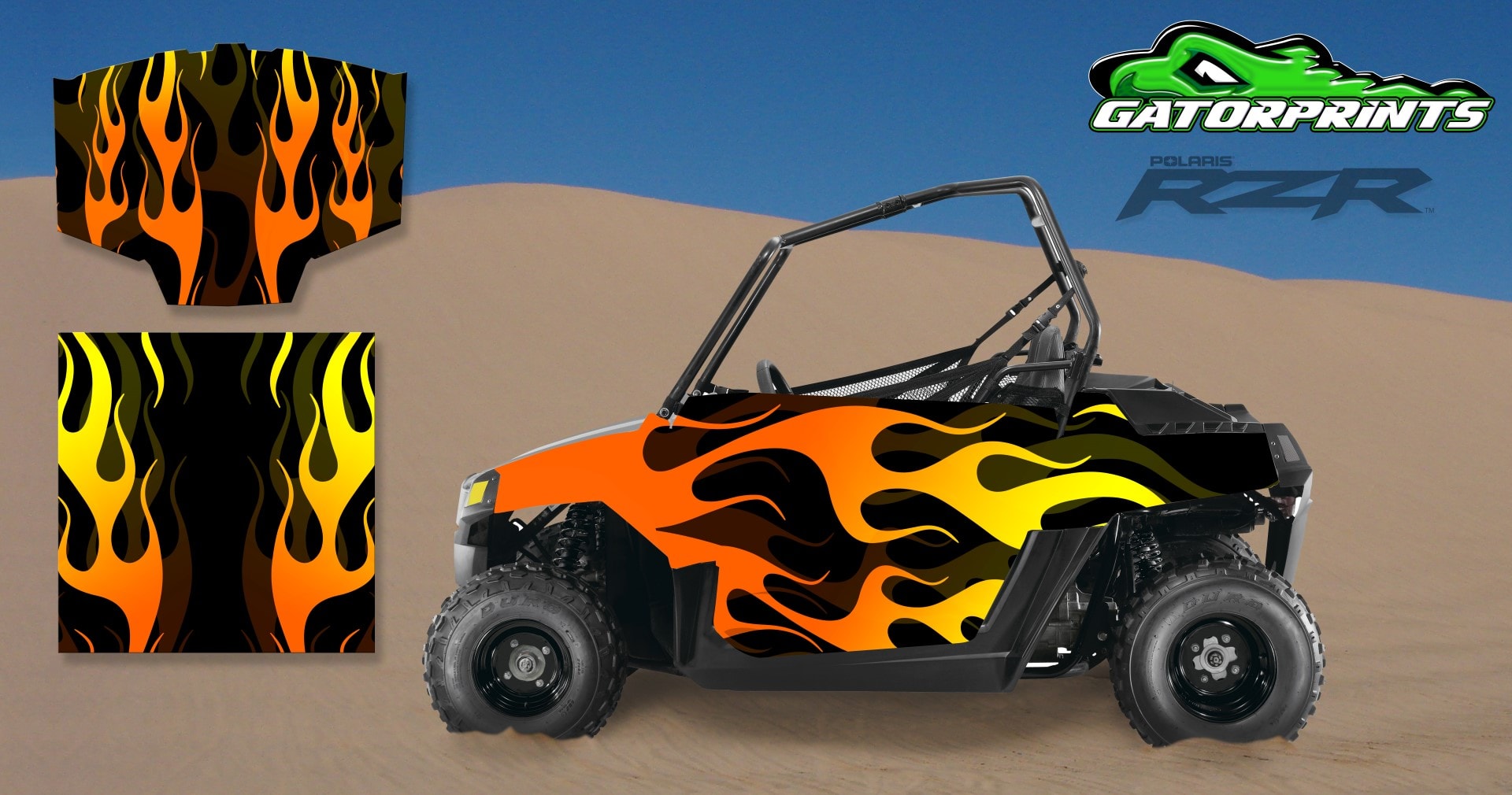 2013, 2014, 2015, 2016 | Youth RZR 170 Graphics Kits