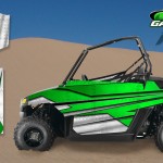 Green 2014 RZR XP2 1000 Custom Decal Kits – Mini 170