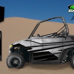 Grey 2014 RZR XP2 1000 Custom Decal Kits – Mini 170