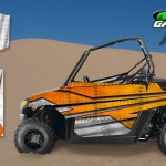 Orange 2014 RZR XP2 1000 Custom Decal Kits – Mini 170