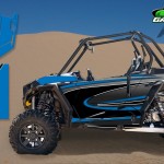Blue 2014 RZR XP2 1000 Custom Decal Kits – 2 Seater