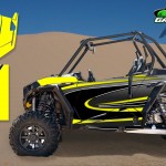 Yellow 2014 RZR XP2 1000 Custom Decal Kits – 2 Seater