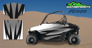 Grey 2014 RZR XP2 1000 Custom Decal Kits – Mini 170