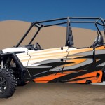 Orange 2014 RZR XP2 1000 Custom Decal Kits – 4 Seater