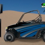 Blue 2014 RZR XP2 1000 Custom Decal Kits – Mini 170