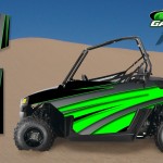 Green 2014 RZR XP2 1000 Custom Decal Kits – Mini 170