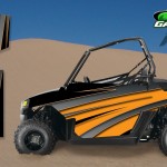 Orange 2014 RZR XP2 1000 Custom Decal Kits – Mini 170
