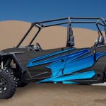 Blue 2014 RZR XP2 1000 Custom Decal Kits – 4 Seater