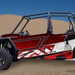 Red 2014 RZR XP2 1000 Custom Decal Kits – 4 Seater