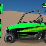 Green 2014 RZR XP2 1000 Custom Decal Kits – Mini 170