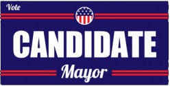 candidate political mayor banner