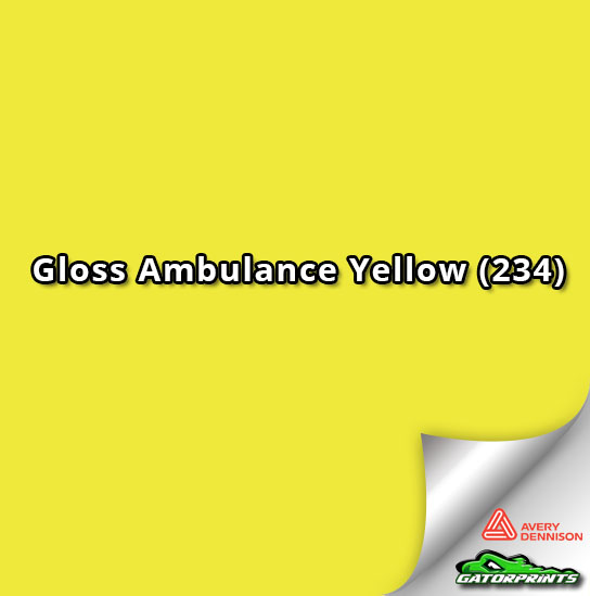 Gloss Ambulance Yellow (234)