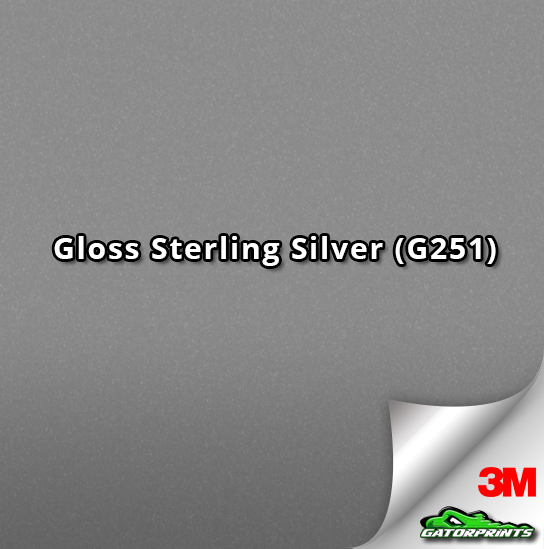 Gloss Sterling Silver (G251)