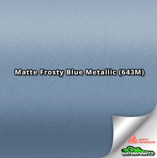 Matte Frosty Blue Metallic (643M)