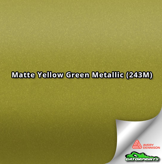 Matte Yellow Green Metallic (243M)