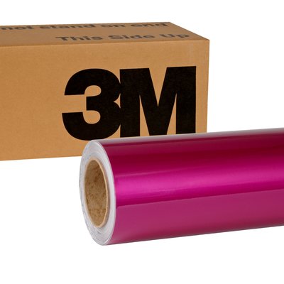 3M Wrap Film 1080-G348 Gloss Fierce Fuchsia