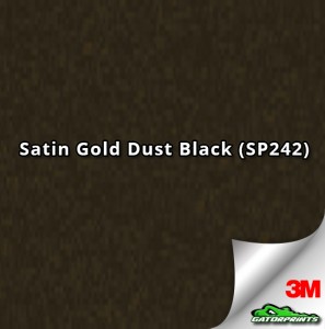 Satin Gold Dust Black (SP242)