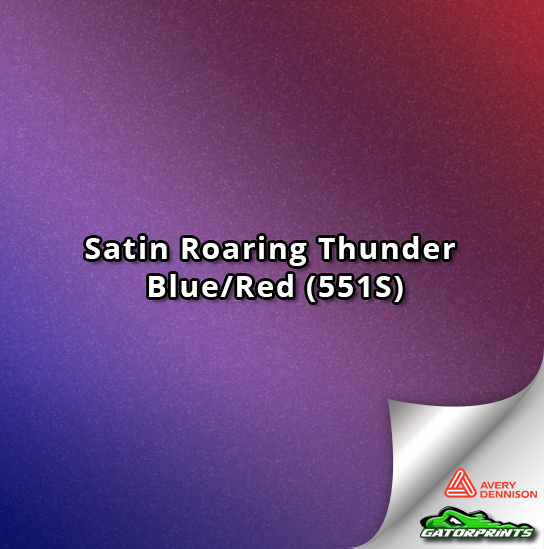Satin Roaring Thunder (BlueRed) (551S) 